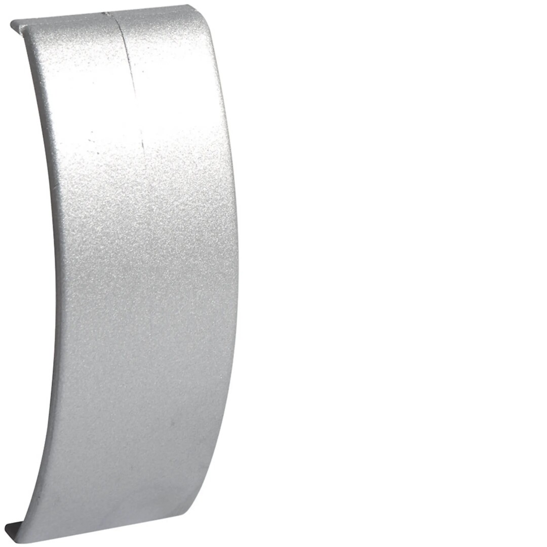Saumapeitekappale PVC AK 18x75mm, alumiini, maalattu