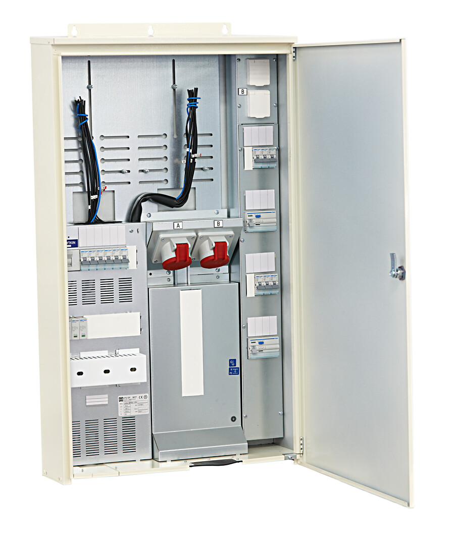 Mittauskeskus IP34 pinta In=50A, 2T, 2xM2 (25A), 2xVVSK, PR, YJS, paritalo