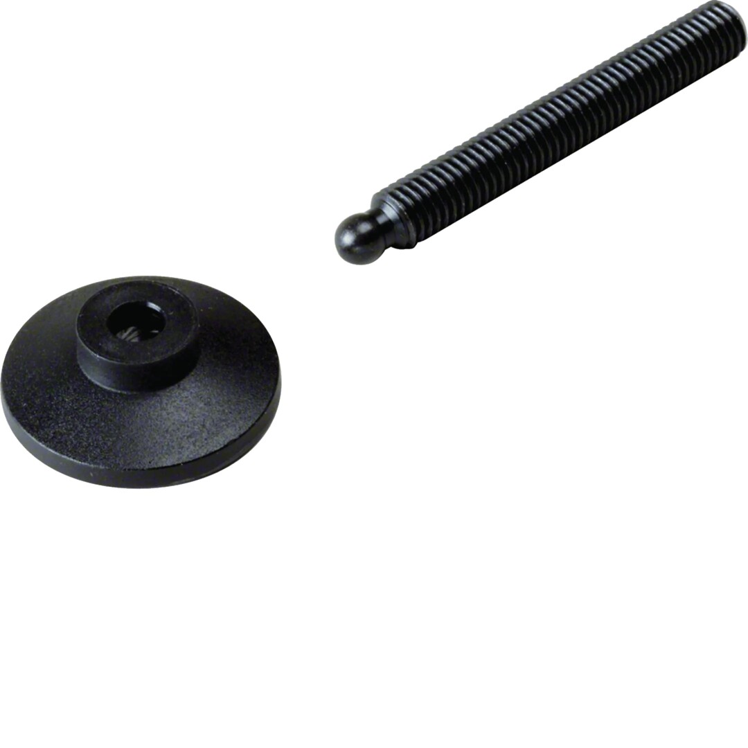 Korkeudensäätösarja M8x60mm, 100 kpl, ruuvi ja jalusta vaimennuksella BKB/BKG