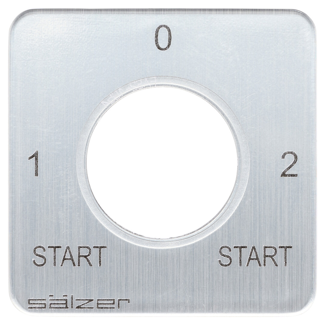 Pleksi etulevykiinnitys 48x48mm START-1-0-2-START
