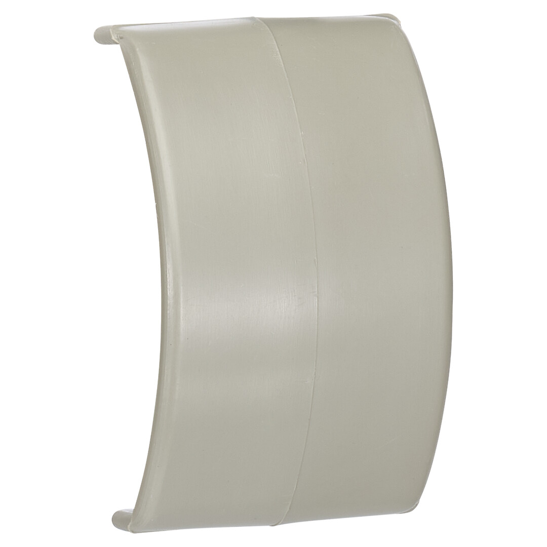 Saumapeitekappale PVC AK 10x35mm, harmaa
