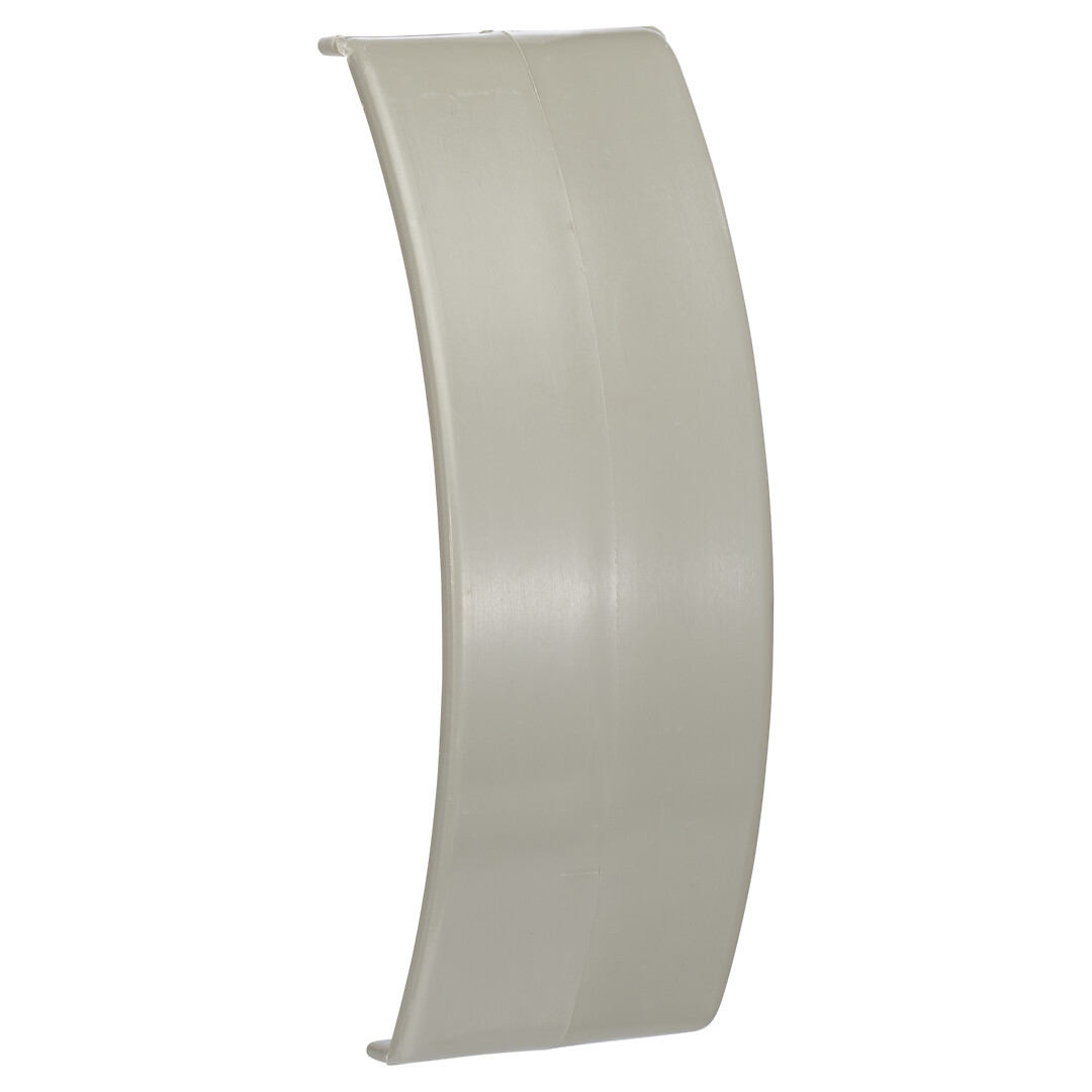 Saumapeitekappale PVC AK 18x75mm, harmaa