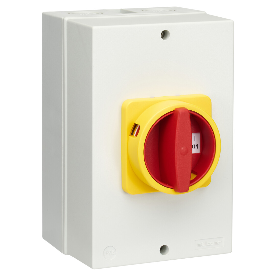 Turvakytkin väännin H216 0-1 3N 20A Koteloitu