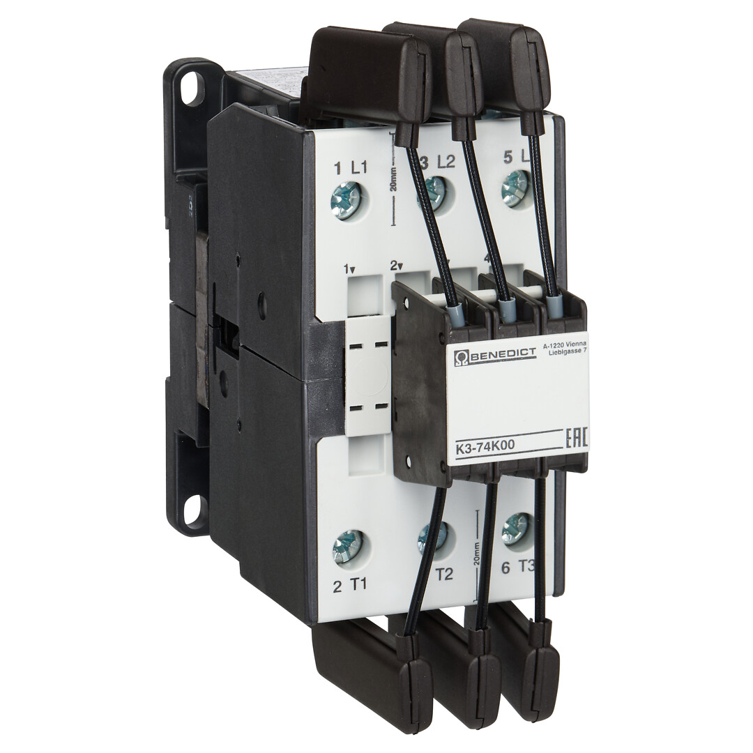 Kontaktori K3-74K00 75kVAr 3s 230V