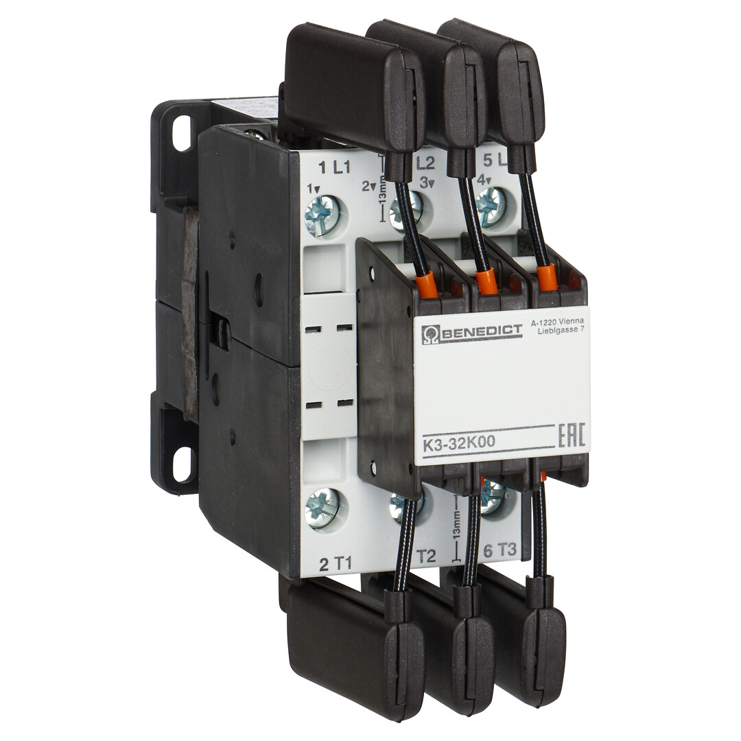 Kontaktori K3-32K00 25kVAr 3s 230V