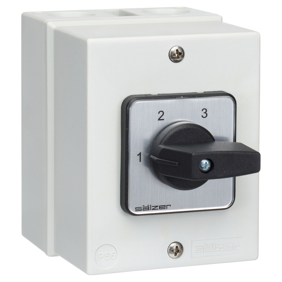 Nokkakytkin askel P220 1-2-3-4 1N 20A kot. IP66