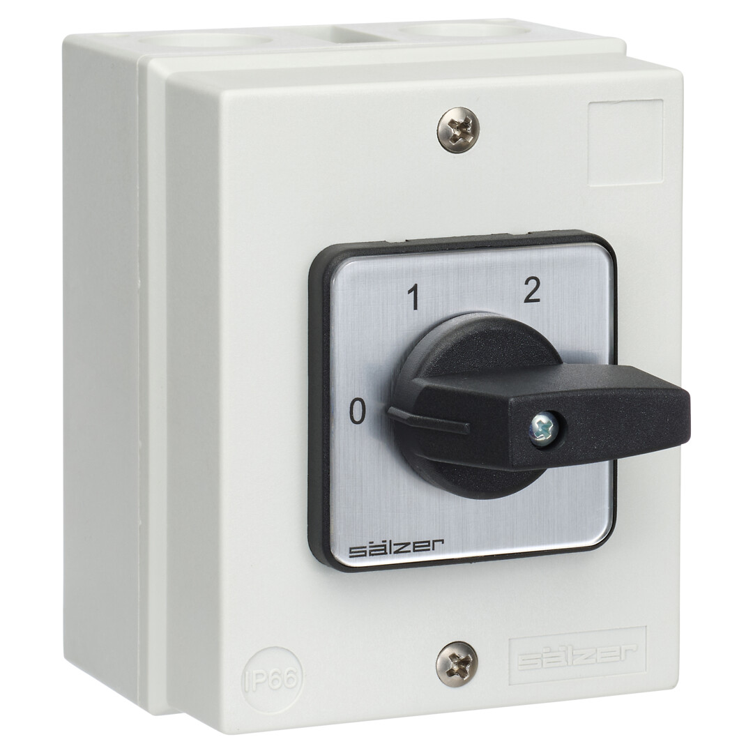 Nokkakytkin P220 0-1-2 1N 20A kot. IP66