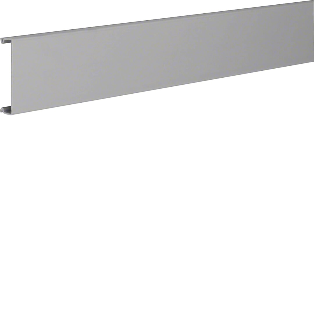Kansi PVC johdotuskourulle BA7/BA7A l=60mm harmaa