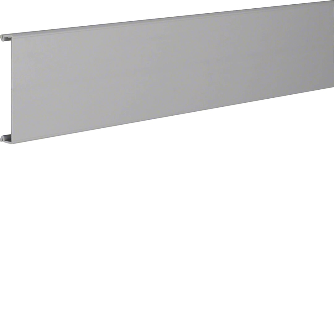 Kansi PVC johdotuskourulle BA7/BA7A l=80mm harmaa