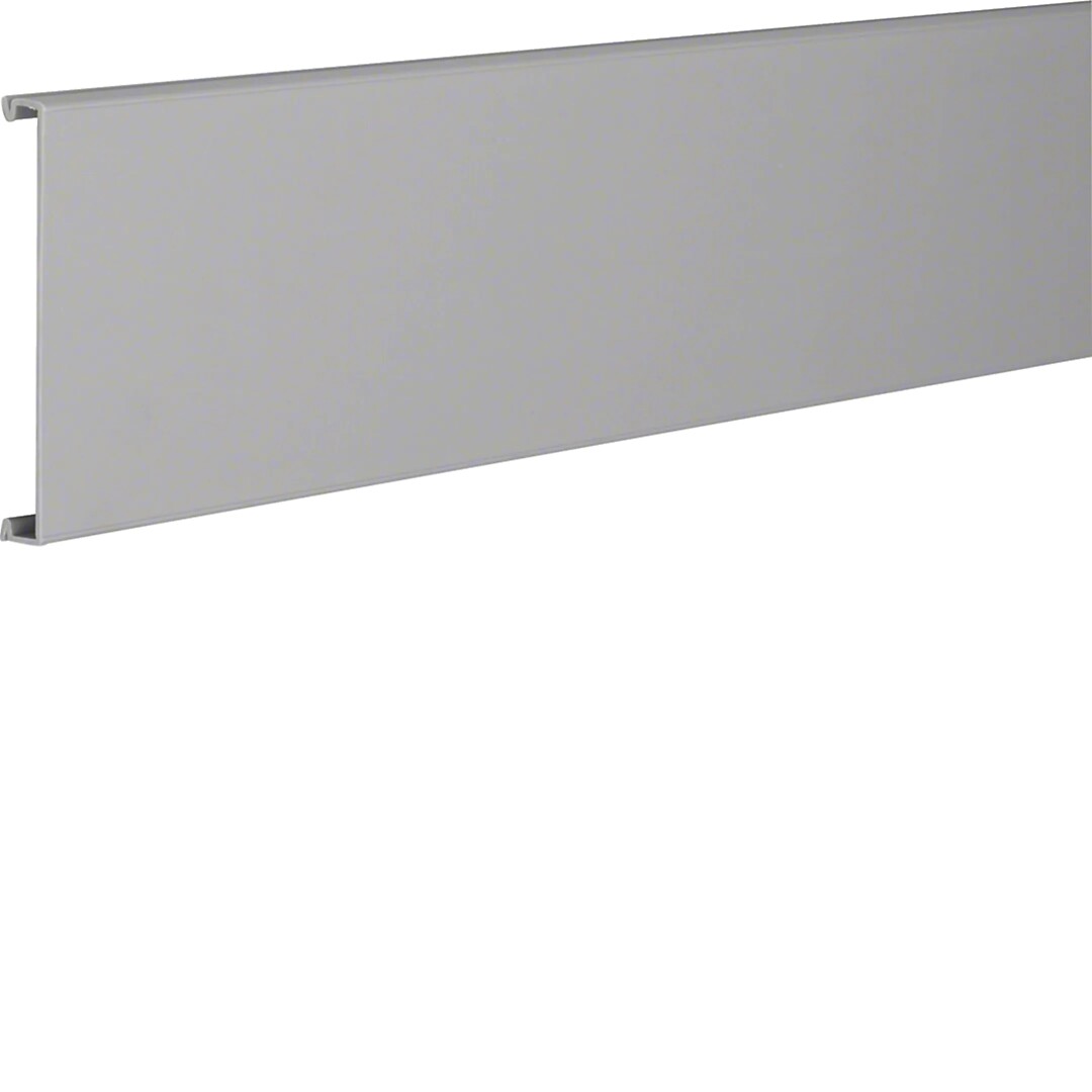Kansi PVC johdotuskourulle BA7/BA7A l=100mm harmaa