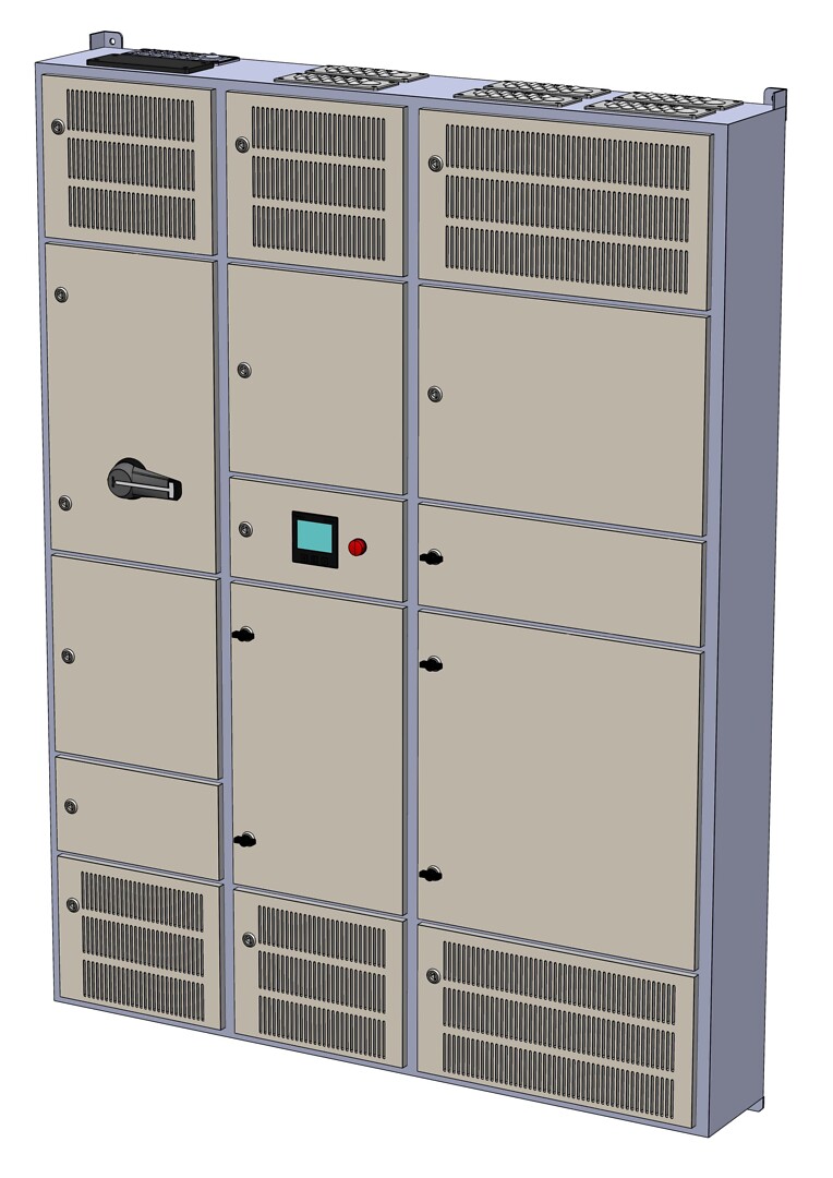 Latauskeskus, Ahma LK40330X (250A / 315A / 400A), lähdöt 32A