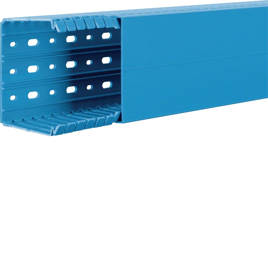 Johdotuskouru PVC BA7 80x100mm sininen