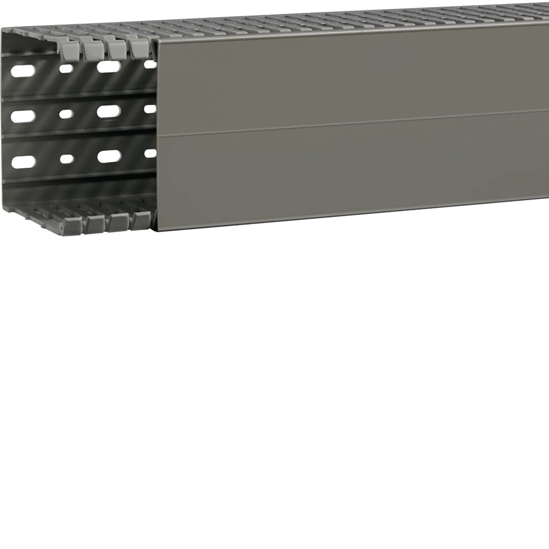 Johdotuskouru PVC BA7A 100x100mm harmaa