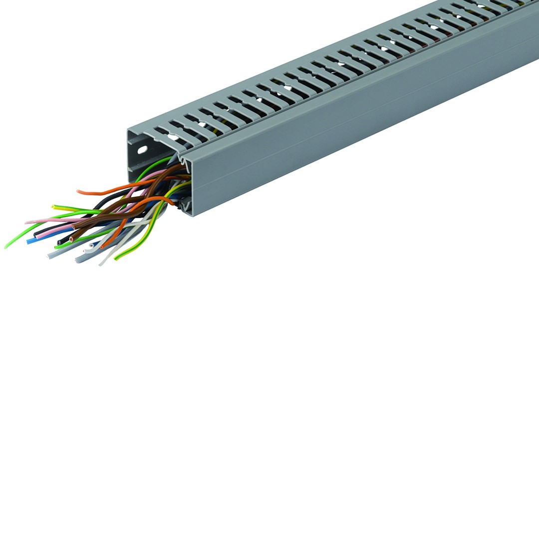 Johdotuskouru PVC BA7A 40x100mm harmaa