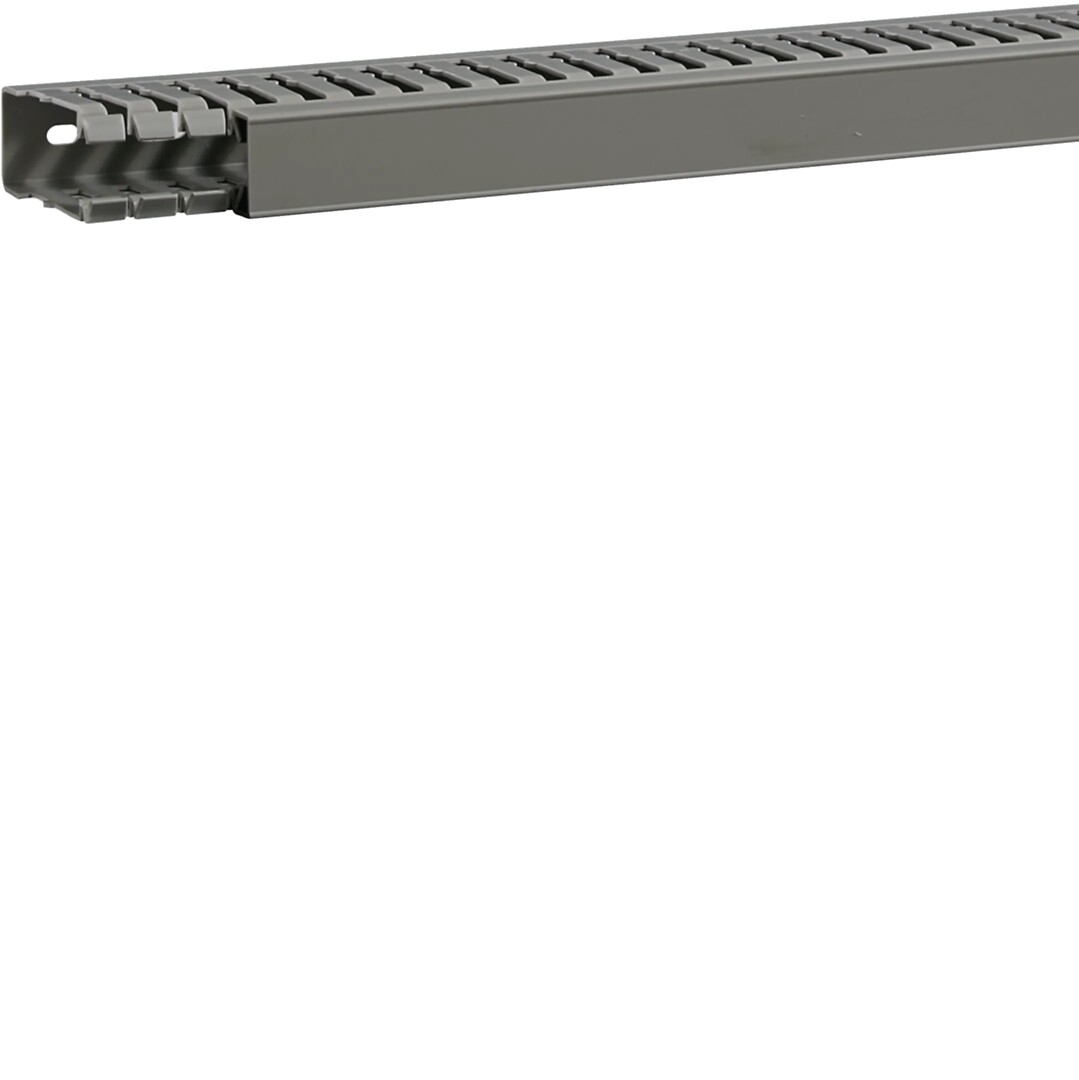 Johdotuskouru PVC BA7A 60x25mm harmaa