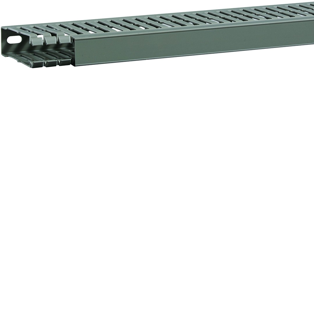 Johdotuskouru PVC BA7A 80x25mm harmaa