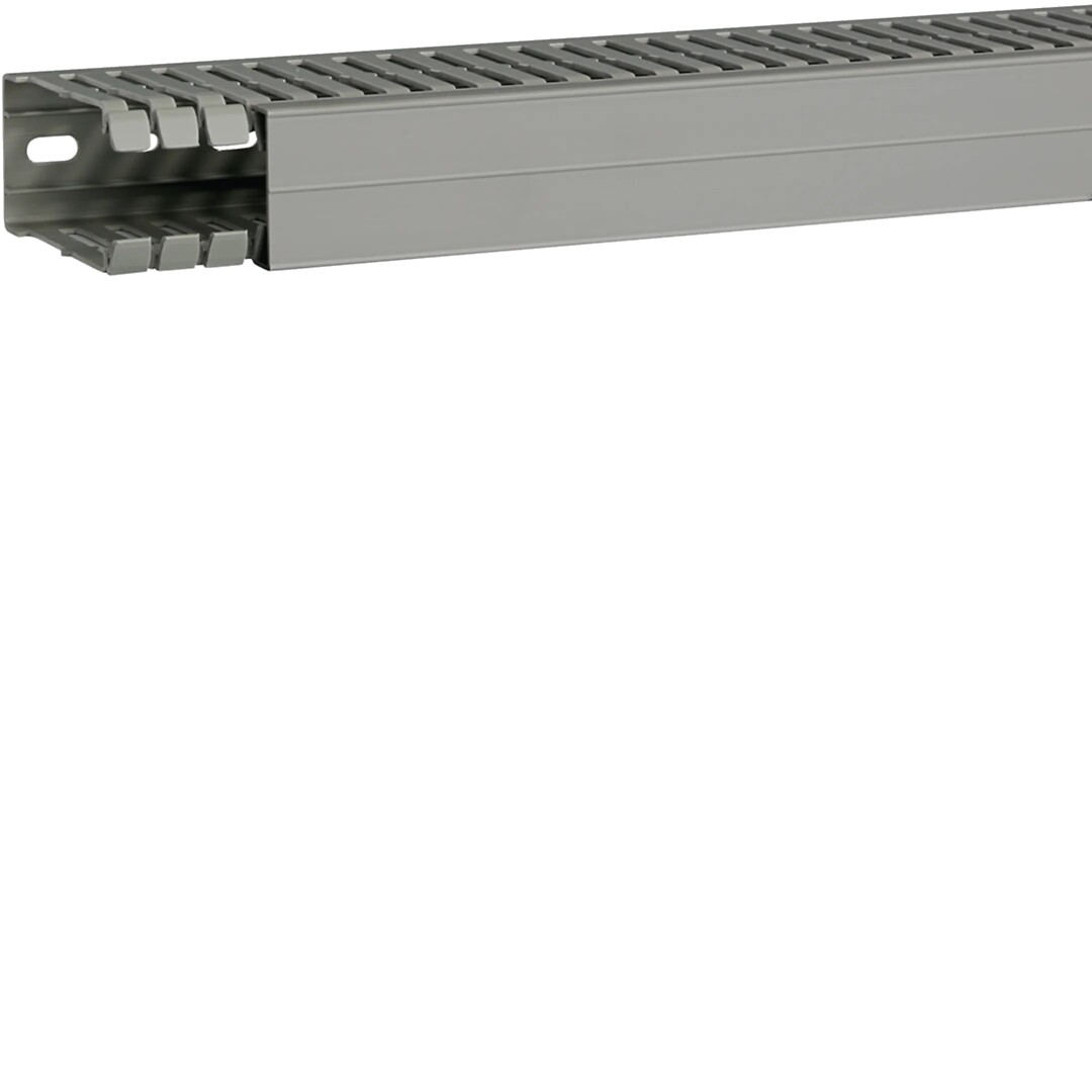 Johdotuskouru PVC BA7A 80x40mm harmaa