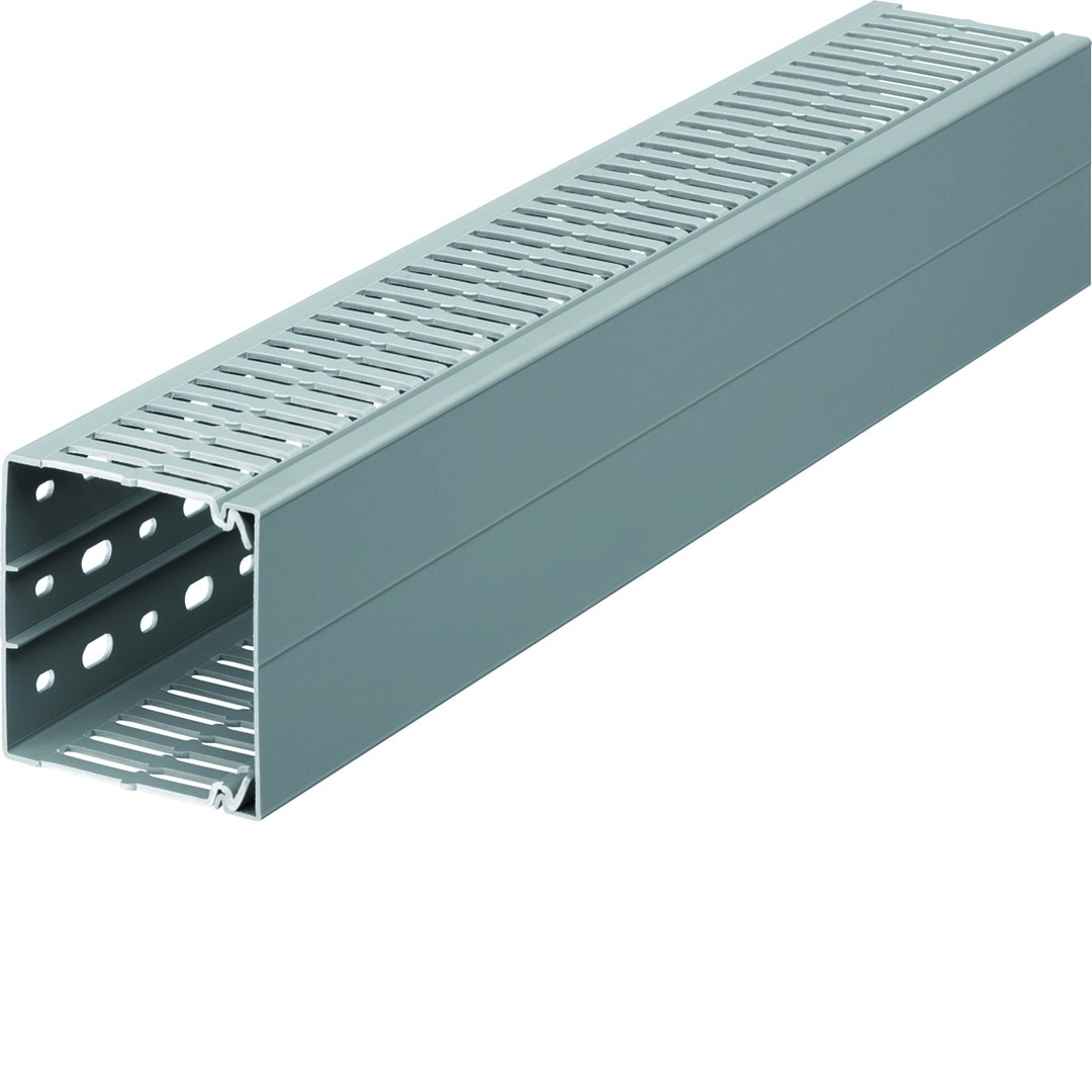 Johdotuskouru PVC BA7A 80x80mm harmaa