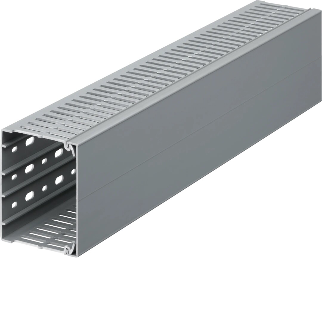 Johdotuskouru PVC BA7A 80x100mm harmaa