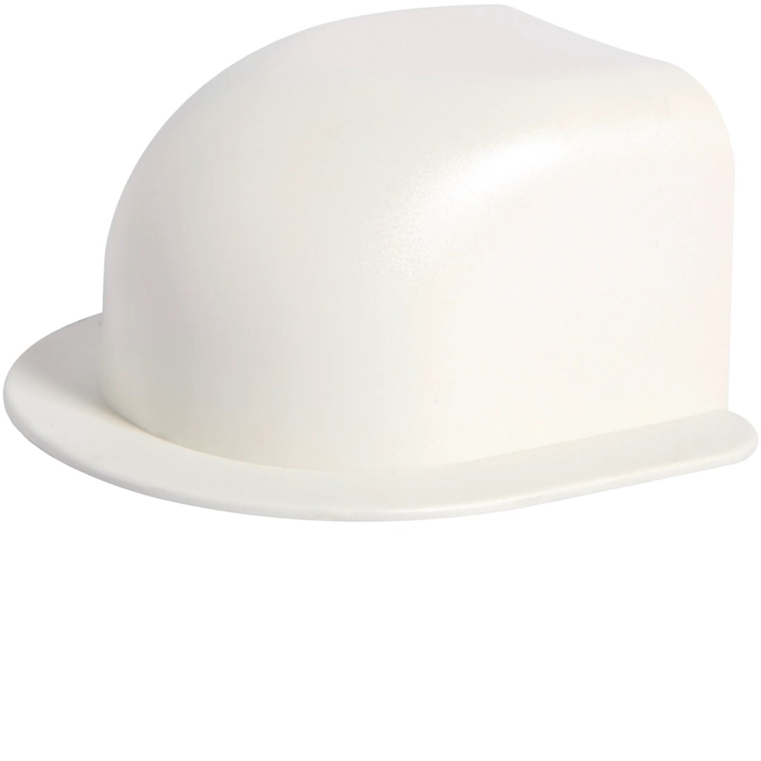 Läpivientikulma PVC kanavalle CLMU 50x65mm, puhtaanvalkoinen