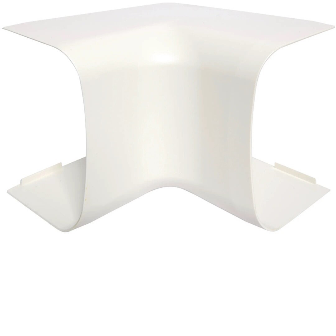 Sisäkulma PVC kanavalle CLMU 65x90mm, puhtaanvalkoinen