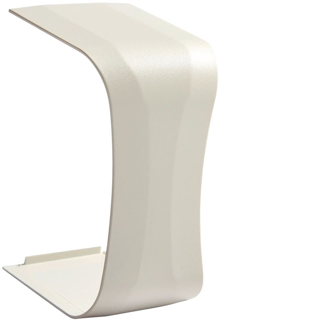 Saumapeitekappale PVC kanavalle CLMU 65x90mm, puhtaanvalkoinen