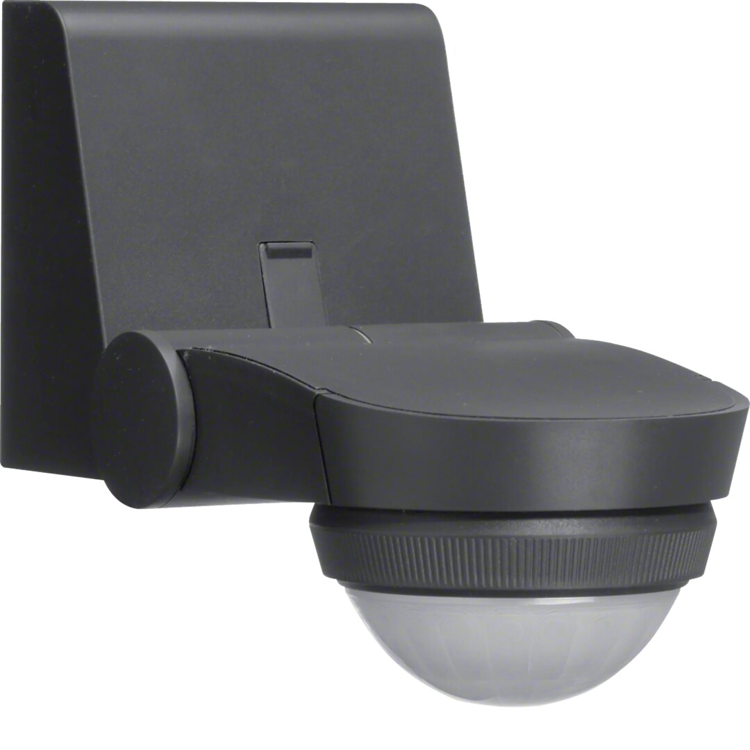 Liiketunnistin 360° 10A relekärjellä IP55, pinta-asennus, antrasiitti