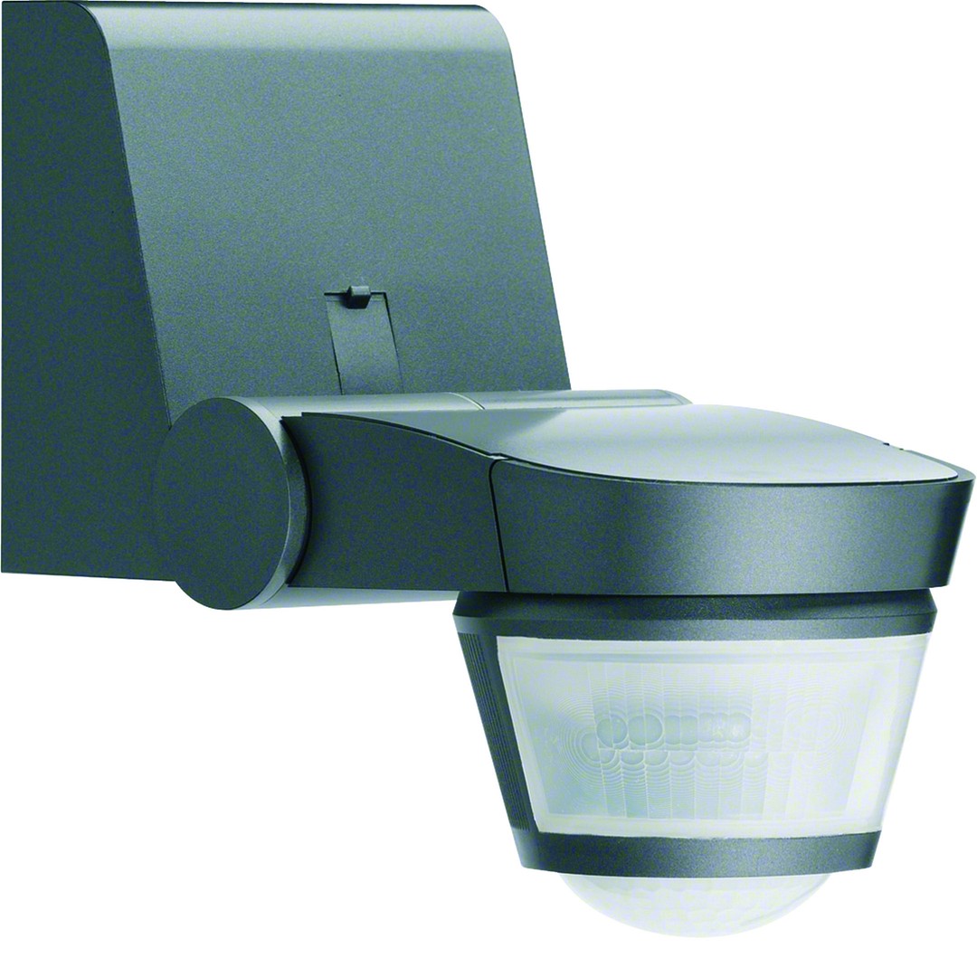 Liiketunnistin 220/360° 16A relekärjellä IP55, pinta-asennus, antrasiitti