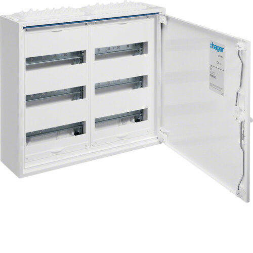 Moduulikotelo pinta-asennus, univers, IP44, 72 moduulia, 500x550x161mm, QC
