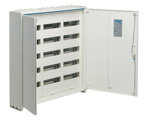 Moduulikotelo pinta-asennus, univers, IP44, 180 moduulia, 800x800x161mm, QC
