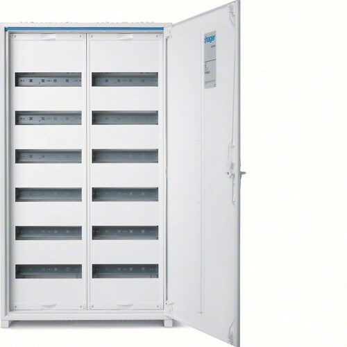 Moduulikotelo pinta-asennus, univers, IP44, 144 moduulia, 950x550x161mm, QC