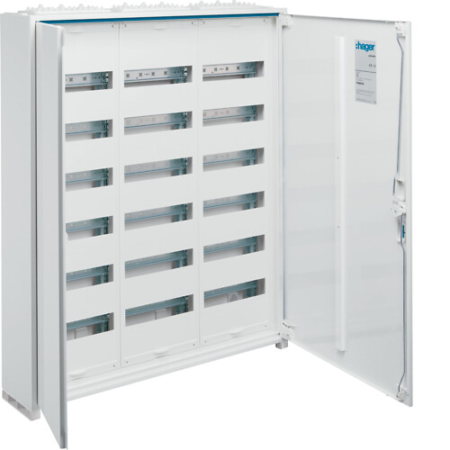 Moduulikotelo pinta-asennus, univers, IP44, 216 moduulia, 950x800x161mm, QC