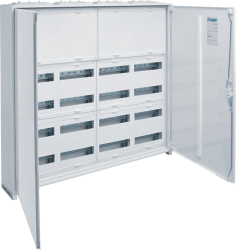 Moduulikotelo pinta-asennus,univers, IP44, 192 moduulia, rivil., 800x550x161mm