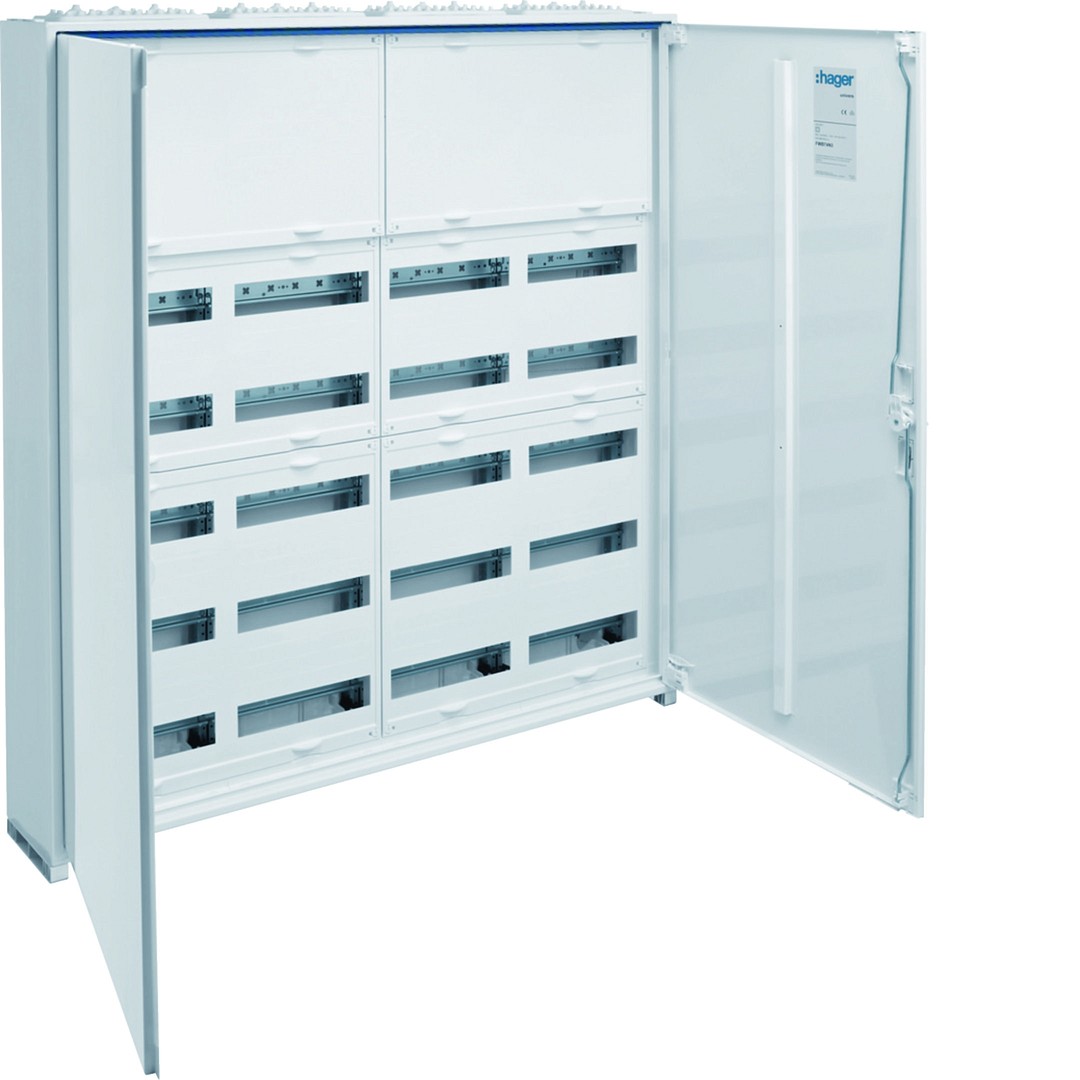 Moduulikotelo pinta-asennus,univers, IP44, 240 moduulia, rivil., 1100x1050x161mm