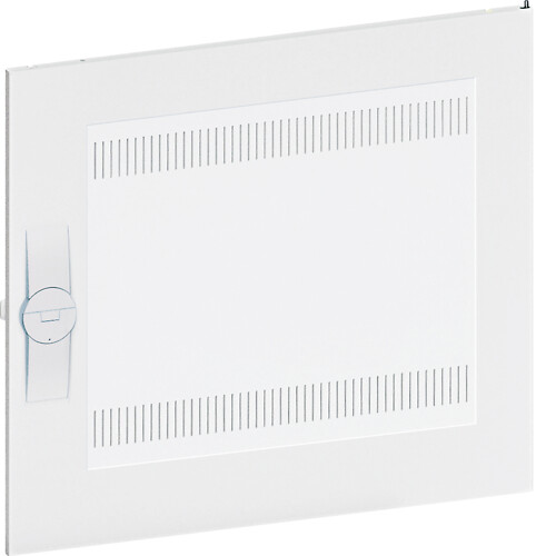 Ovi univers oikea, data-asennus, aukotettu, RAL 9010, kaapeille IP3X 500x550mm