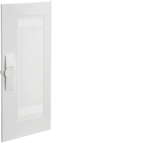 Ovi univers oikea, data-asennus, aukotettu, RAL 9010, kaapeille IP3X, 650x300mm