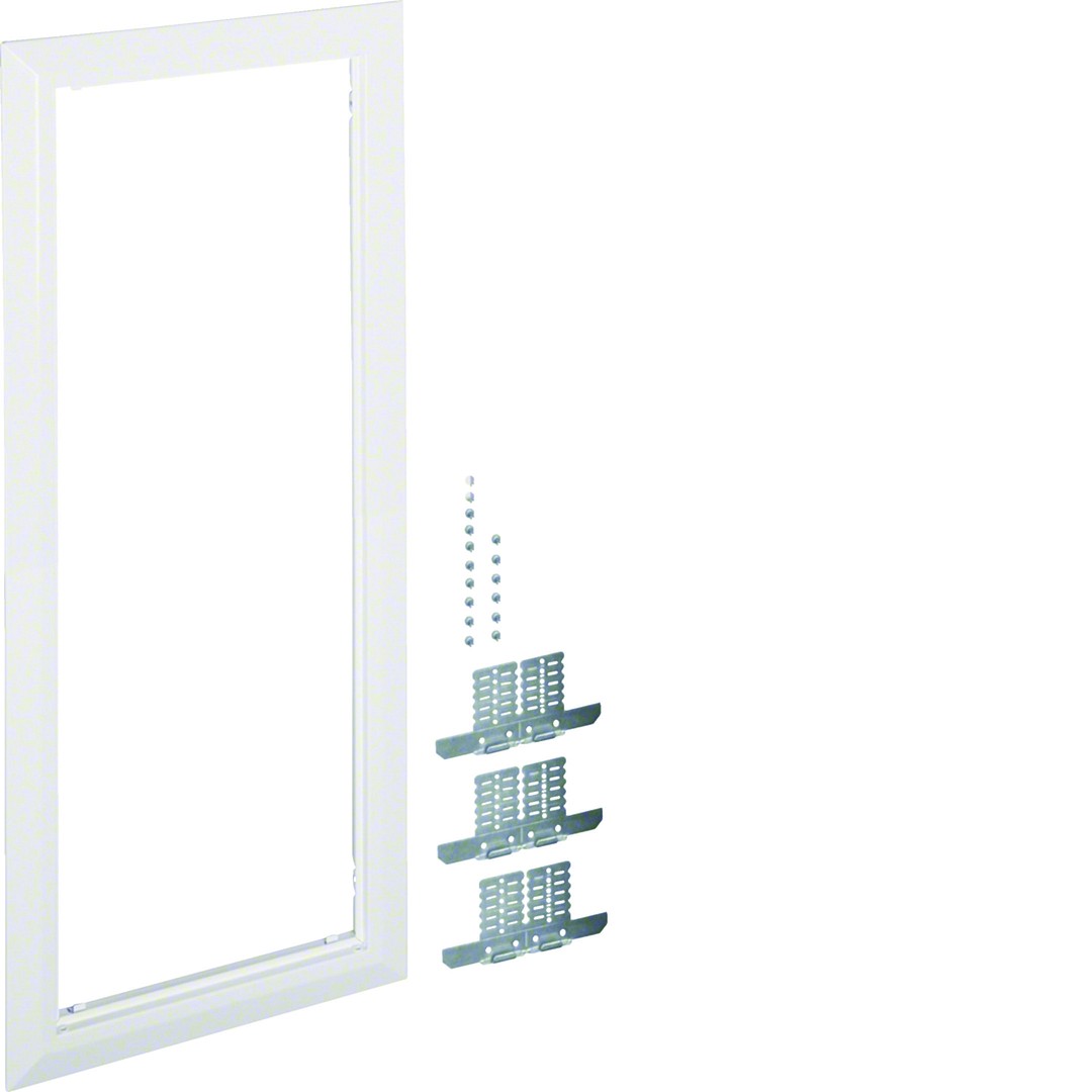 Uppoasennuskehys, universZ, 1-kenttäinen, RAL9010, kotelokoko 800x300mm
