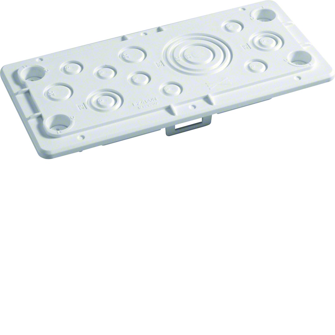 Läpivientilaippa, univers, IP44/54, 6 x M16, 2 x M20, 2 x M16/25 1 x M25/40/50
