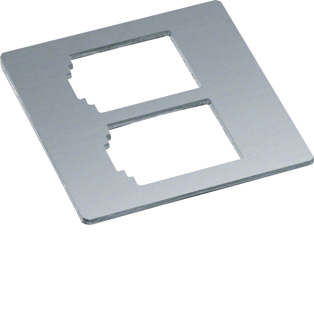 Asennuslevy sovitteelle GBVDMR45 2x RJ45 19.5×14.8 BTR/Dätwyler