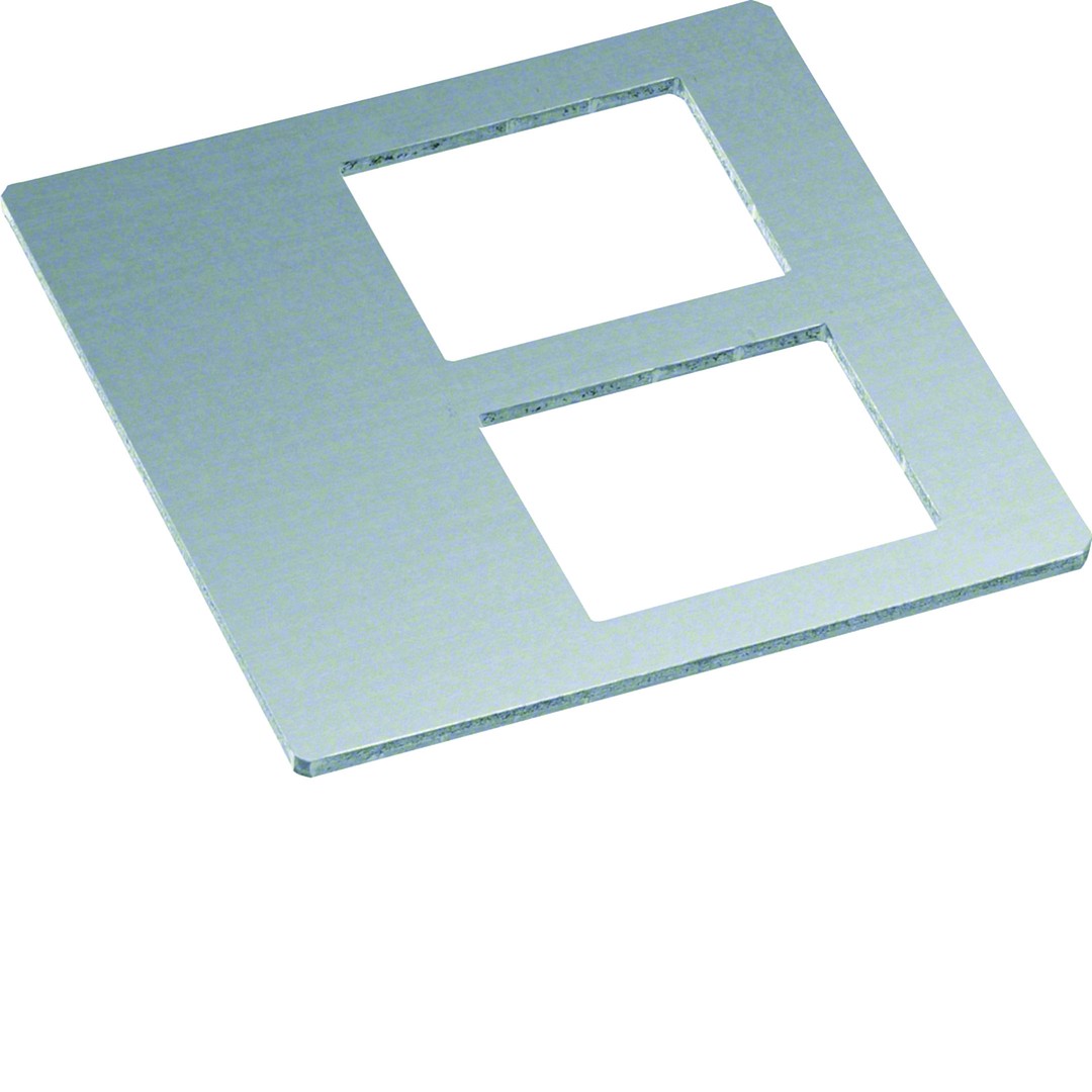 Asennuslevy sovitteelle GBVDMR45 2x RJ45 19.3×14.8 Keystone