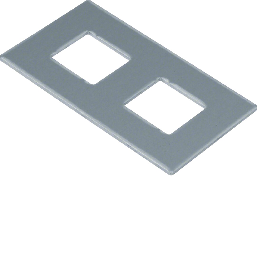 Asennuslevy rasioille GTVD300/GTVD200 2x RJ45 17.2×18.3 Actassi