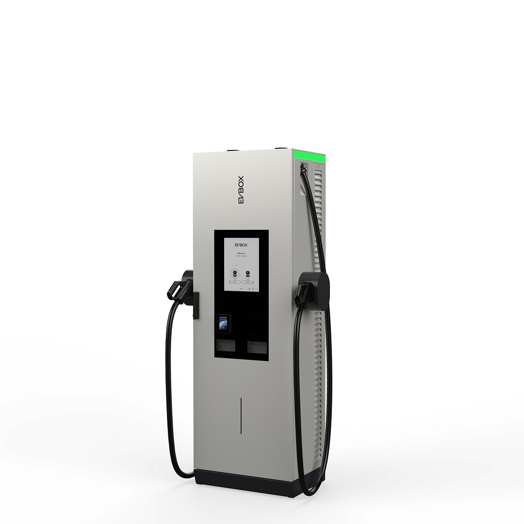 Troniq Compact 200 kW 250-500A 2x3m CCS2 4G/LTE+SIM LAN valkoinen