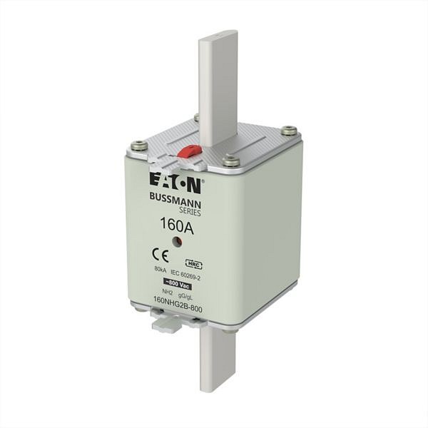 Kahvasulake 800VAC, koko NH2, 160A käyttöluokka gG/gL