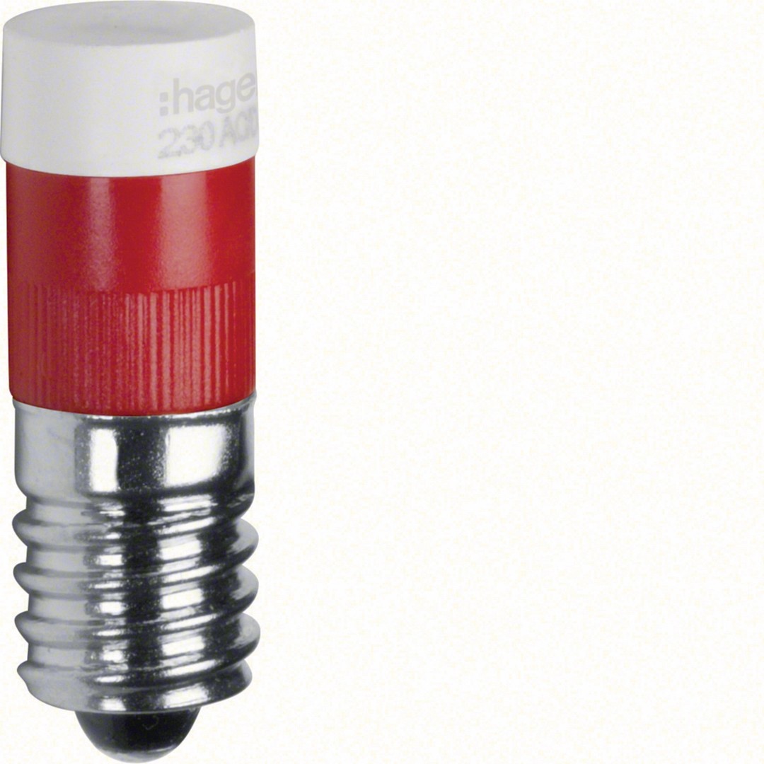 LED-lamppu E10 punainen