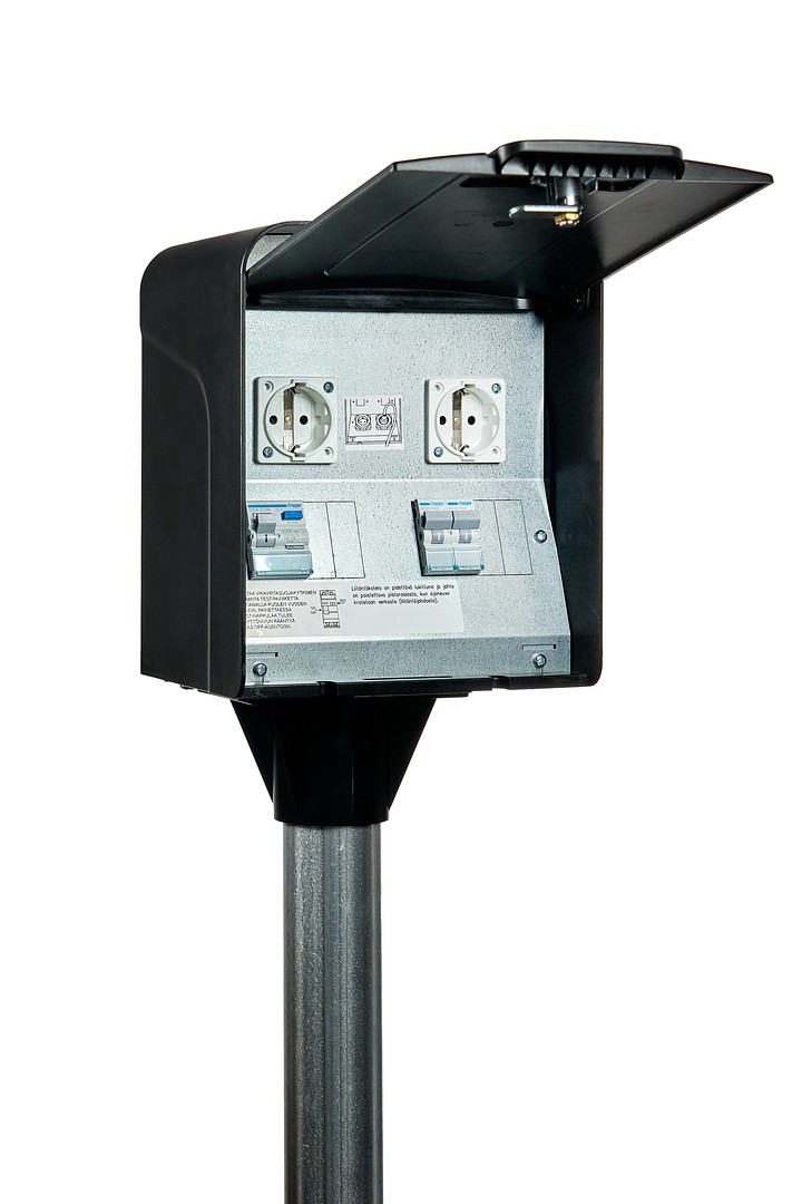 UTUBoX Piharasia IP24 In=16A, 2xSchuko, JSK 2xC16A, 1xVVSK