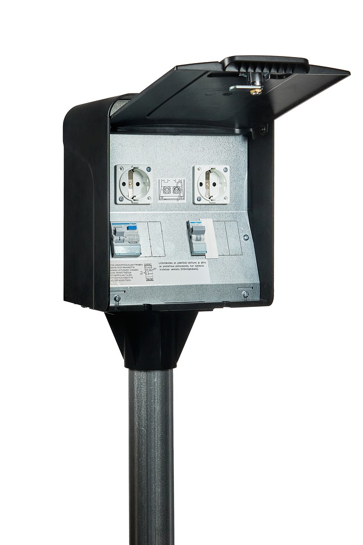 UTUBoX Piharasia IP24 In=16A, 2xSchuko, JSK 1xC16A, 1xVVSK