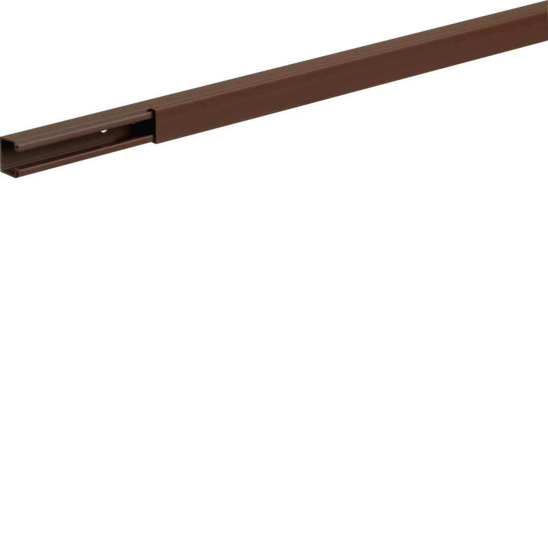 Asennuskanava LF 15x15mm, PVC, ruskea