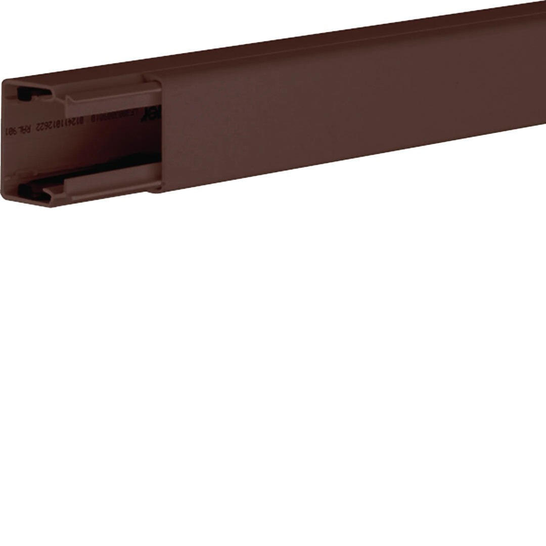 Asennuskanava LF30x30x2000 materiaali PVC, ruskea