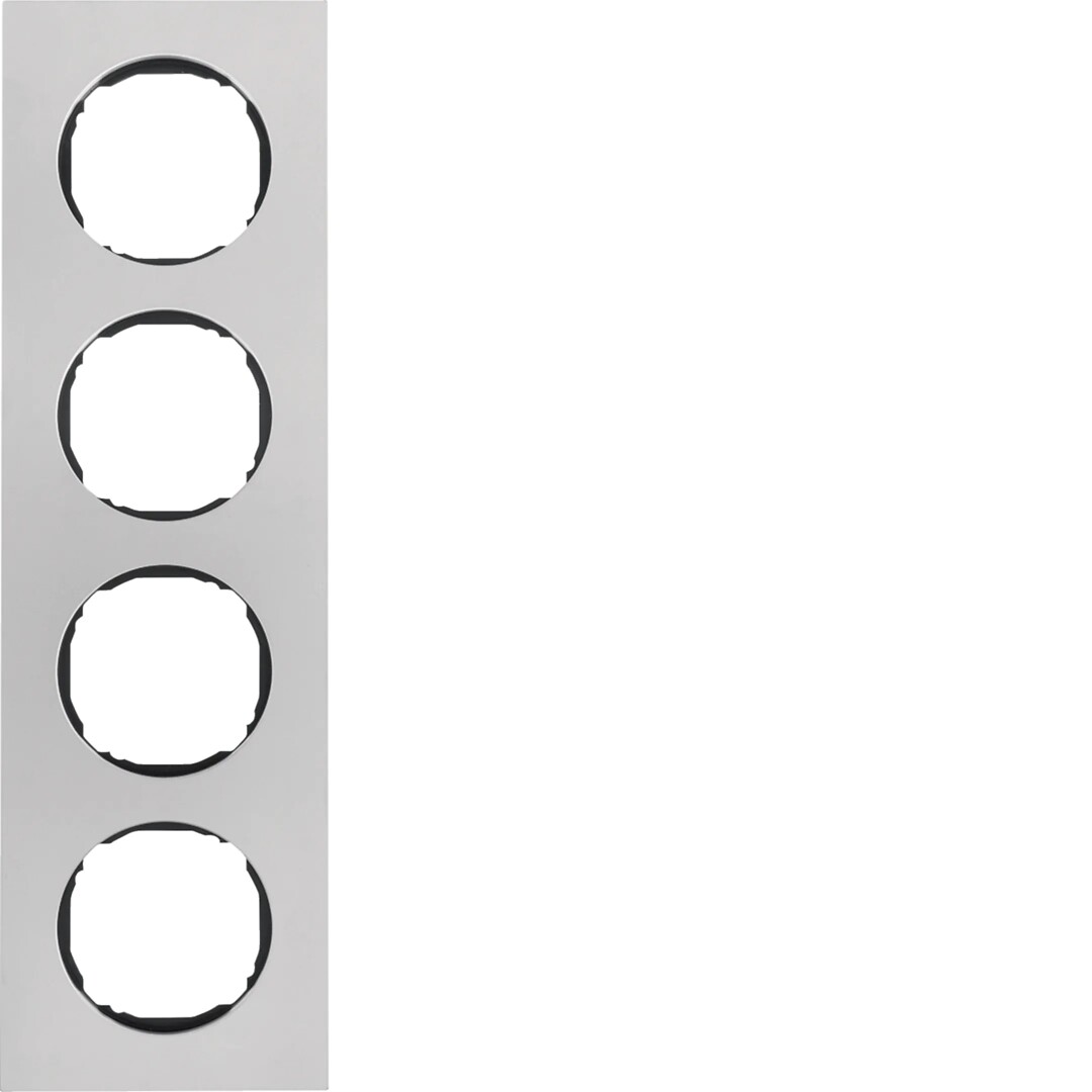 Peitelevy 4-osainen, ohutrakenteinen, R.8, ruostumaton teräs