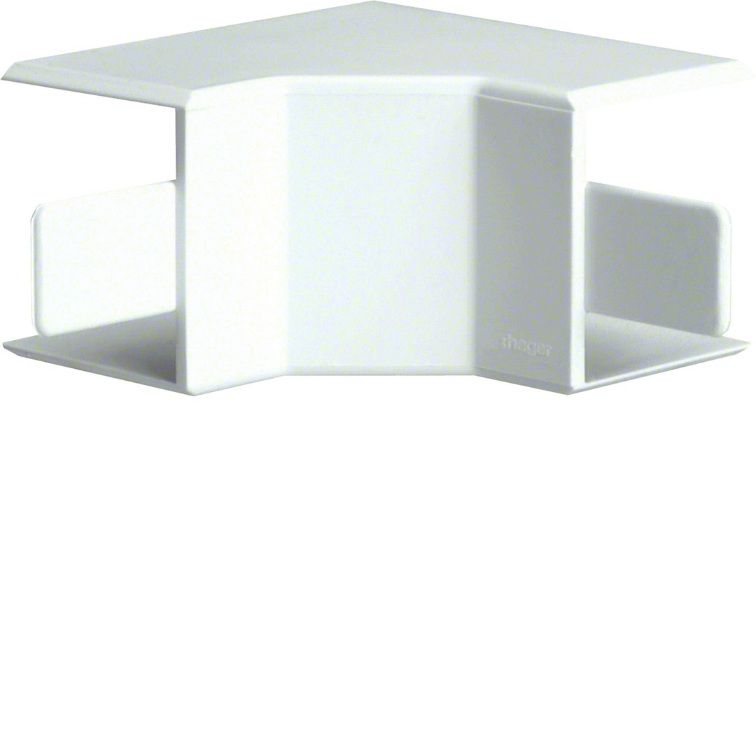 Sisäkulma halogeeniton kanavalle LF20x33mm, liikenteenvalkoinen